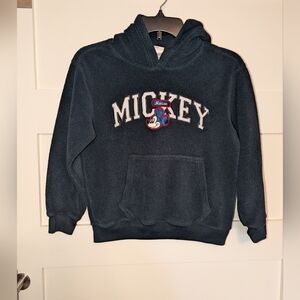 Disney Mickey Mouse hooded sweatshirt size medium. Fleece sweatshirt with hood.